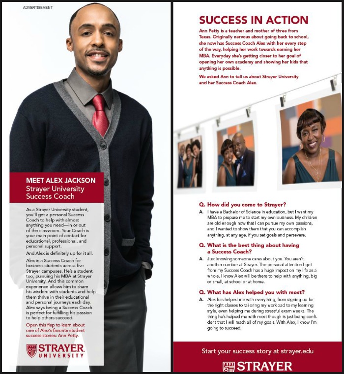 Alex Jackson in O Magazine