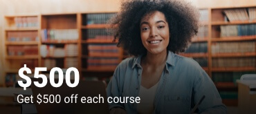 Get $500 off each course
