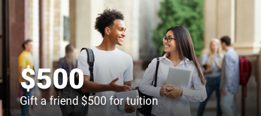 Gift a friend $500 for tuition